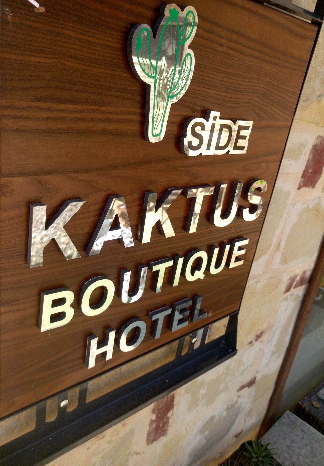 Kaktues Boutique Hotel Side Exterior foto